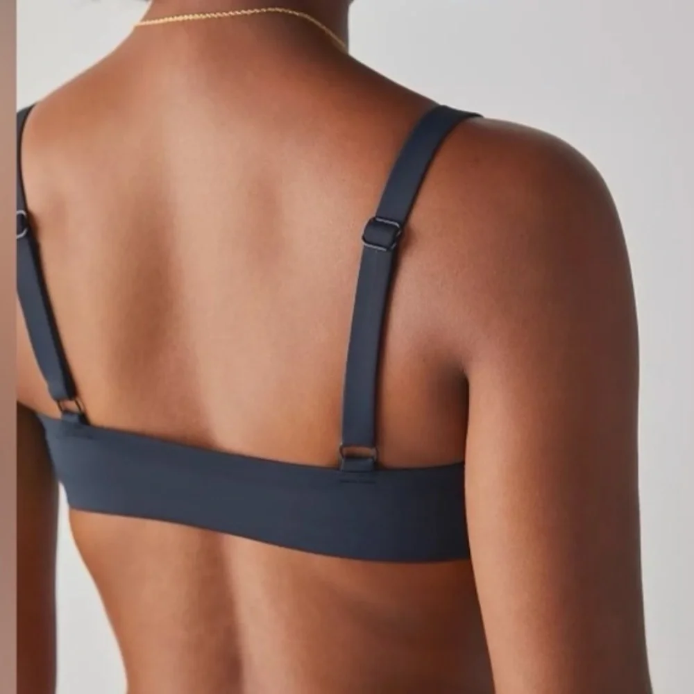 Free People Notched Lily Scuba Bralette NWT Size Medium